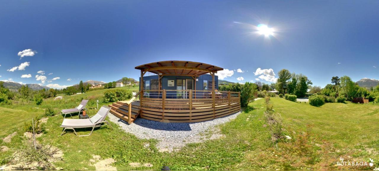 Camping-Hotel De Plein Air Les 2 Bois Baratier Exterior foto